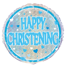 STANDARD BLUE CHRISTENING PRISMATIC